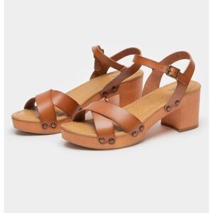 ✨NEW MIA Wooden Clog Sandals size 8 1/2✨